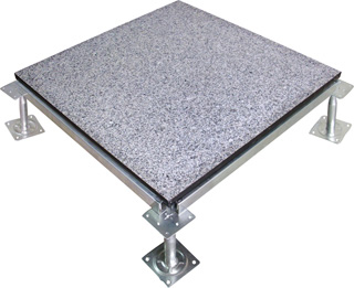 陶瓷、花崗石貼面全鋼架防靜電地板